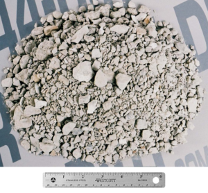 844-Dirt Grade Eight Crushed Limestone Stone