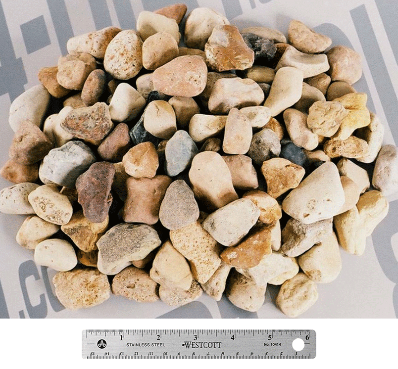 844-Dirt One-And-Half Inch River Rock Stone